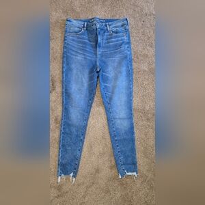 American Eagle Outfitters High Rise Blue Jeans